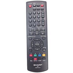 Sharp Remote Control For Blu-Ray DVD Player BD GB001WJPA OEM Original Tested